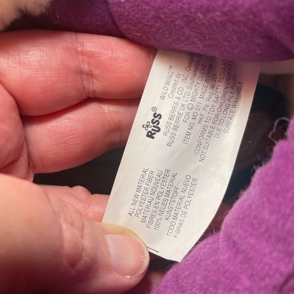 Vintage Mighty Ducks Plush Christmas Stocking - Picture 10 of 11